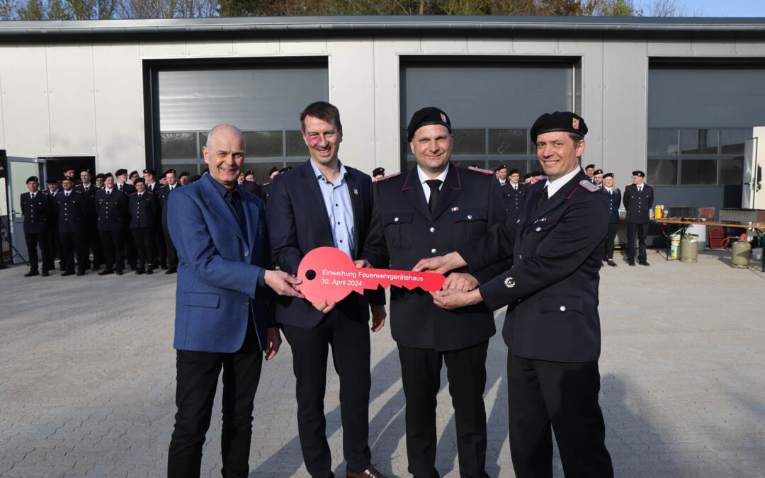 2024 Einweihung Feuerwehr- und Gemeindehaus